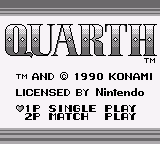 Quarth (USA, Europe)